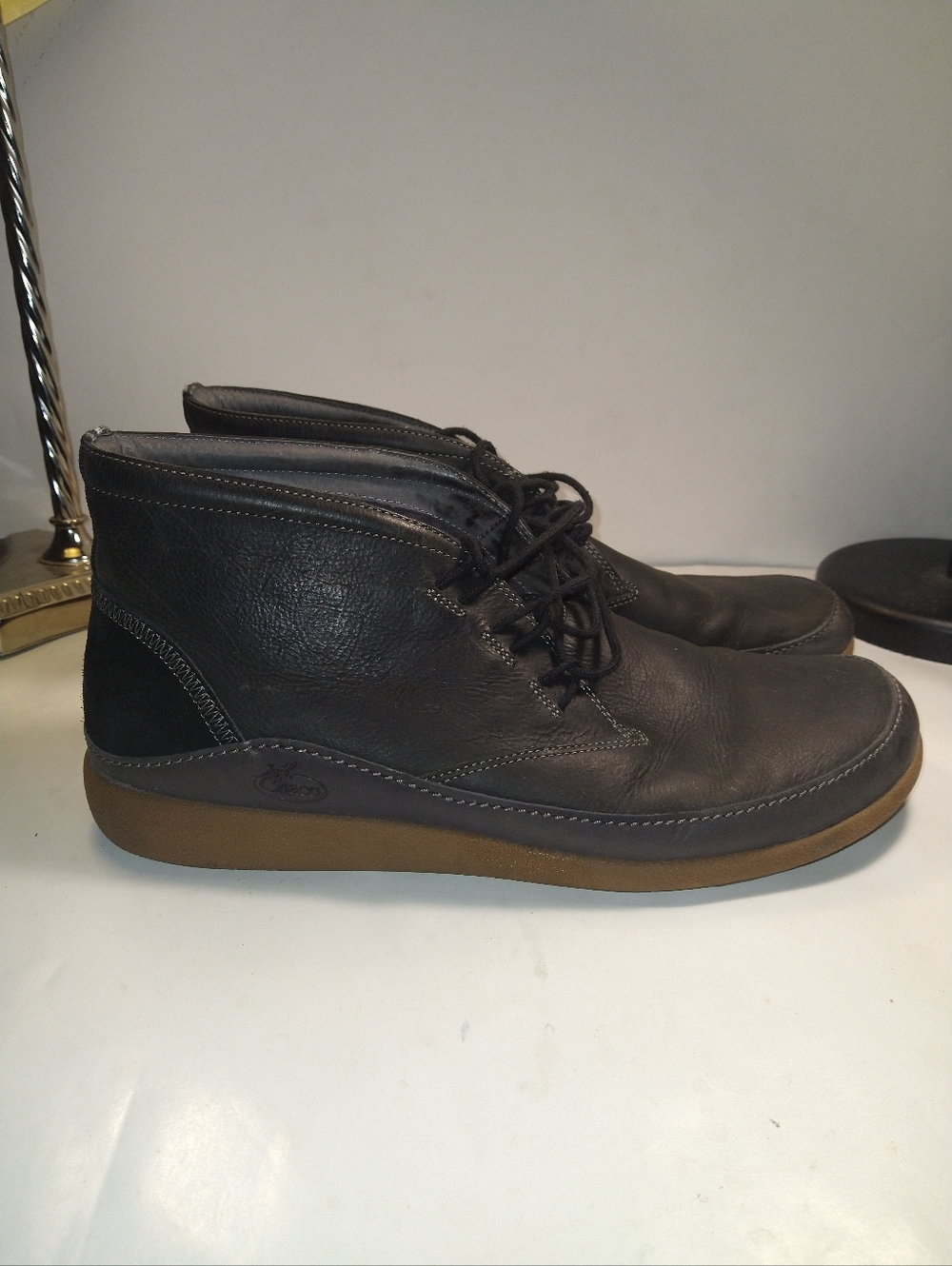 Chaco Montrose Nickel Gray Chukka Boots Men’s sz 14.